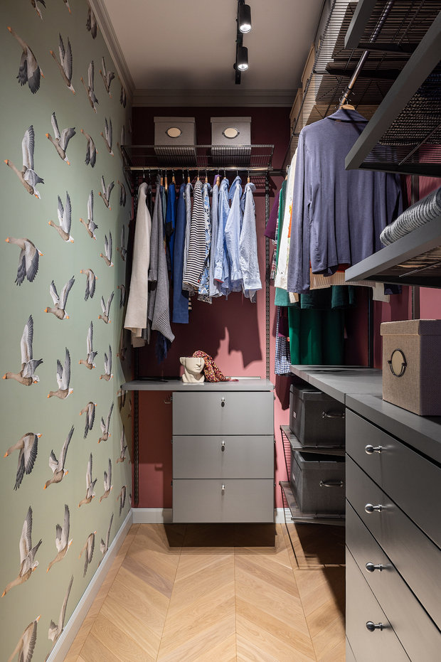 Как организовать гардеробную комнату: идеи и советы